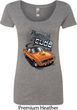 Dodge 1970 Plymouth Hemi Cuda Ladies Scoop Neck Shirt