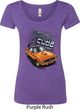 Dodge 1970 Plymouth Hemi Cuda Ladies Scoop Neck Shirt