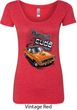 Dodge 1970 Plymouth Hemi Cuda Ladies Scoop Neck Shirt