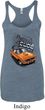 Dodge 1970 Plymouth Hemi Cuda Ladies Tri Blend Racerback Tank Top