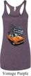 Dodge 1970 Plymouth Hemi Cuda Ladies Tri Blend Racerback Tank Top