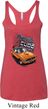Dodge 1970 Plymouth Hemi Cuda Ladies Tri Blend Racerback Tank Top
