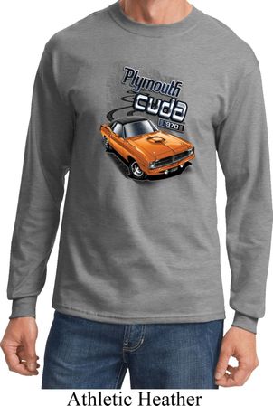 Dodge 1970 Plymouth Hemi Cuda Long Sleeve Shirt