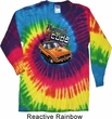 Dodge 1970 Plymouth Hemi Cuda Long Sleeve Tie Dye Shirt
