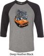 Dodge 1970 Plymouth Hemi Cuda Mens Raglan Shirt