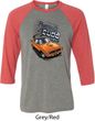 Dodge 1970 Plymouth Hemi Cuda Mens Raglan Shirt