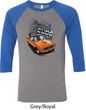 Dodge 1970 Plymouth Hemi Cuda Mens Raglan Shirt