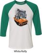 Dodge 1970 Plymouth Hemi Cuda Mens Raglan Shirt