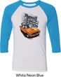 Dodge 1970 Plymouth Hemi Cuda Mens Raglan Shirt