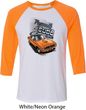 Dodge 1970 Plymouth Hemi Cuda Mens Raglan Shirt