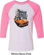 Dodge 1970 Plymouth Hemi Cuda Mens Raglan Shirt