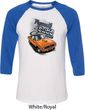 Dodge 1970 Plymouth Hemi Cuda Mens Raglan Shirt