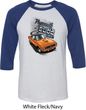 Dodge 1970 Plymouth Hemi Cuda Mens Raglan Shirt