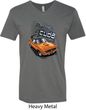 Dodge 1970 Plymouth Hemi Cuda Mens V-Neck Shirt