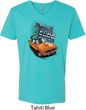 Dodge 1970 Plymouth Hemi Cuda Mens V-Neck Shirt