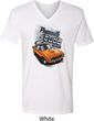 Dodge 1970 Plymouth Hemi Cuda Mens V-Neck Shirt