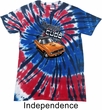Dodge 1970 Plymouth Hemi Cuda Patriotic Tie Dye Shirt