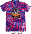 Dodge 1970 Plymouth Hemi Cuda Patriotic Tie Dye Shirt
