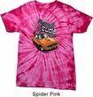 Dodge 1970 Plymouth Hemi Cuda Spider Tie Dye Shirt