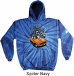 Dodge 1970 Plymouth Hemi Cuda Tie Dye Hoody