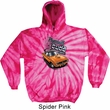 Dodge 1970 Plymouth Hemi Cuda Tie Dye Hoody
