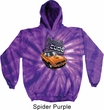 Dodge 1970 Plymouth Hemi Cuda Tie Dye Hoody