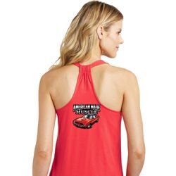 Dodge American Made Muscle Back Print Ladies Shirts
