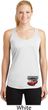 Dodge American Made Muscle Bottom Print Ladies Dry Wicking Racerback