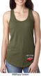 Dodge American Made Muscle Bottom Print Ladies Ideal Tank Top