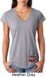 Dodge American Made Muscle Bottom Print Ladies Tri Blend V-Neck Shirt