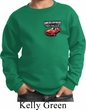 Dodge American Made Muscle Pocket Print Kids Sweat Shirt
