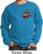 Dodge American Made Muscle Pocket Print Kids Sweat Shirt