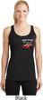 Dodge American Made Muscle Pocket Print Ladies Dry Wicking Racerback