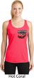 Dodge American Made Muscle Pocket Print Ladies Dry Wicking Racerback