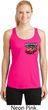 Dodge American Made Muscle Pocket Print Ladies Dry Wicking Racerback
