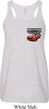 Dodge American Made Muscle Pocket Print Ladies Flowy Racerback Tanktop