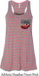 Dodge American Made Muscle Pocket Print Ladies Flowy Racerback Tanktop