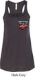 Dodge American Made Muscle Pocket Print Ladies Flowy Racerback Tanktop