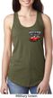 Dodge American Made Muscle Pocket Print Ladies Ideal Tank Top