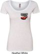 Dodge American Made Muscle Pocket Print Ladies Scoop Neck Shirt