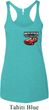 Dodge American Made Muscle Pocket Print Ladies Tri Blend Racerback
