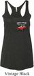 Dodge American Made Muscle Pocket Print Ladies Tri Blend Racerback