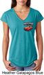 Dodge American Made Muscle Pocket Print Ladies Tri Blend V-Neck Shirt