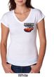 Dodge American Made Muscle Pocket Print Ladies Tri Blend V-Neck Shirt