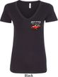 Dodge American Made Muscle Pocket Print Ladies V-Neck Shirt