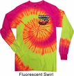 Dodge American Made Muscle Pocket Print Long Sleeve Tie Dye Shirt