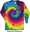 Dodge American Made Muscle Pocket Print Long Sleeve Tie Dye Shirt