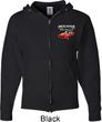 Dodge American Made Muscle Pocket Print Mens Full Zip Hoodie