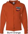Dodge American Made Muscle Pocket Print Mens Full Zip Hoodie