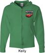 Dodge American Made Muscle Pocket Print Mens Full Zip Hoodie